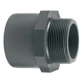 PVC adaptér 50/63x1 1/4" M