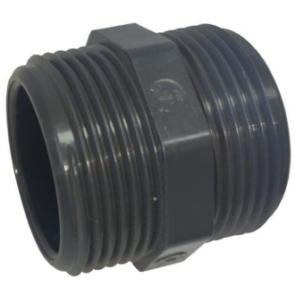 PVC vsuvka M-M 1 1/2 "x1 1/2" PN 16