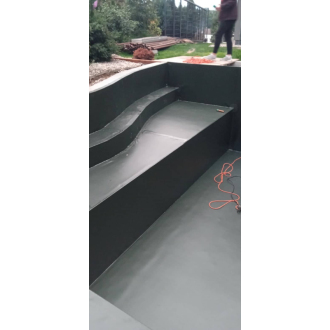 Fólia na rybníky 1,5 mm ral 6006 olivový meter