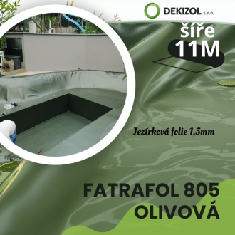 Rybníková fólia 1,5 mm šírka 11 m