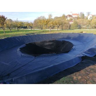 Rybníková vložka 1,5 mm široká 9 m 805V čierna