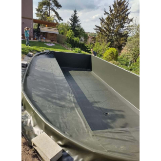 Rybníková fólia 1,5 mm široká 6 m 805V čierna